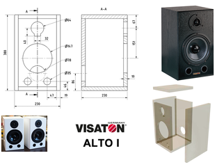 акустика visaton alto 1