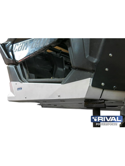 Защита порогов Rival 444.7251.1 для BRP Maverick X3 (Turbo R, X DS Turbo R (2016-, X RS Turbo 2016-2018) 2016- (Алюминий) (1400*200*250)