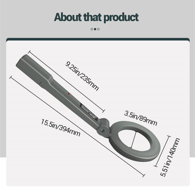 Ручной портативный металлоискатель ANENG DM3004A