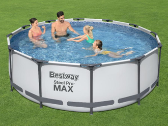 Каркасный бассейн Bestway Steel Pro Max 366х100 см (56260)