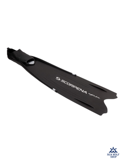 Ласты длинные 39/40 разборные Scorpena F1 Apnea чёрн.