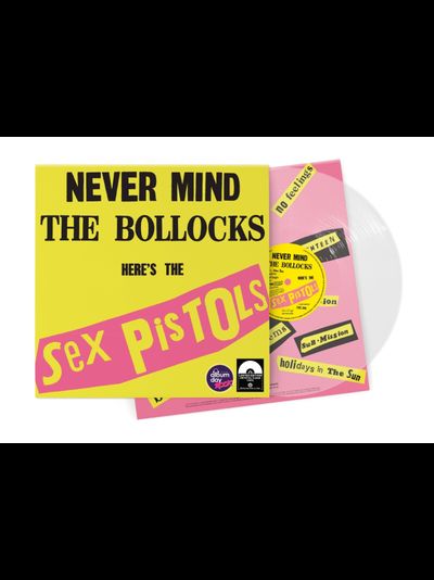 Sex Pistols - Never Mind The Bollocks Here's The Sex Pistols LP Limited Crystal Clear