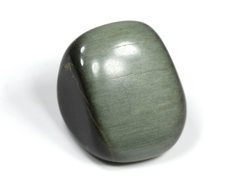 Кошачий глаз (кварцевый), галтовка, ЮАР (24*20*15 мм, 14 г) №28434