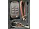 Кожаный чехол для выкидного ключа Киа Рио 4 - Kia Rio IV 2017-2023 (brown)