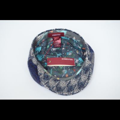 Кепка восьмиклинка Alfonso D ' Este 42050 синяя