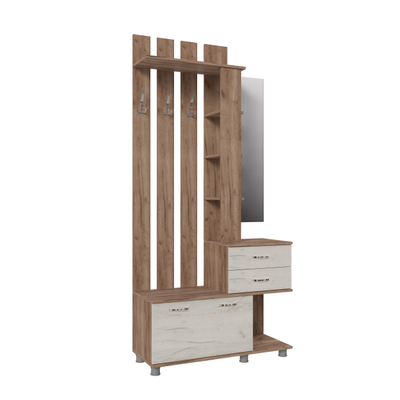 Центральная секция Микс-Арт крафт табачный/крафт белый (ТЭКС)