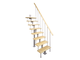Модульная малогабаритная лестница - прямой марш