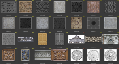 Барельеф, лепнина