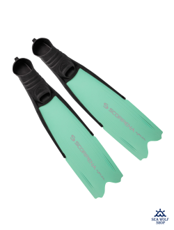 Ласты длинные 40/42 разборные Scorpena X3 Apnea мятные