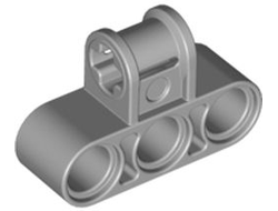 Technic, Axle and Pin Connector Perpendicular Triple, Light Bluish Gray (63869 / 4538007 / 6331441)