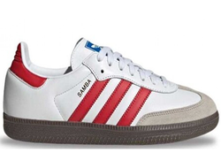 ADIDAS SAMBA WHITE RED