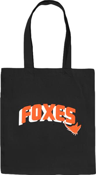 Шоппер черный "Foxes"