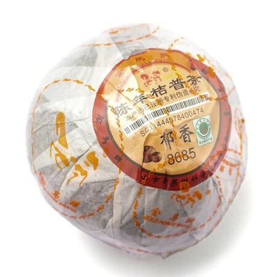 Чай пуэр в мандарине, Шу