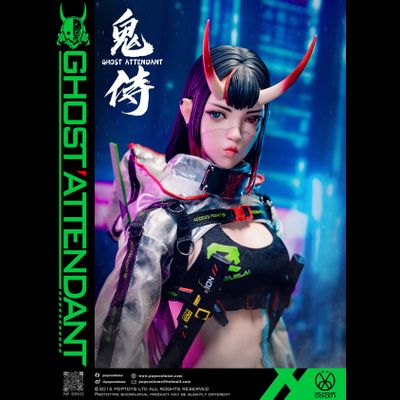 ПРЕДЗАКАЗ - Девушка-киборг - Коллекционная ФИГУРКА 1/6 scale Ghost Attendant (GS-001) - POP COSTUME  ?ЦЕНА: 26900 РУБ.?