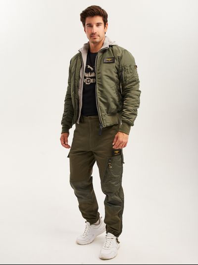 Куртка MA-1 WING D.GREEN