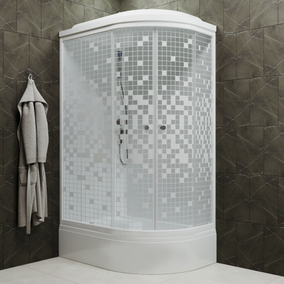 Душевая кабина Тритон Коралл 120х80 B левая