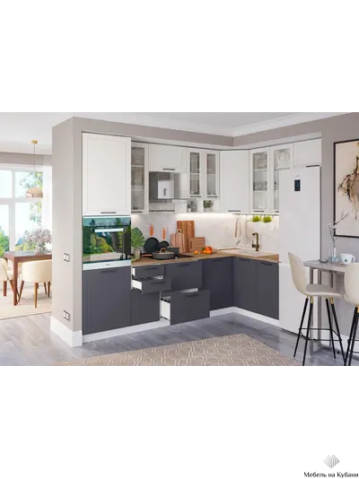 Кельн модульная кухня Шкаф нижний с ящиками ШН2Я 600