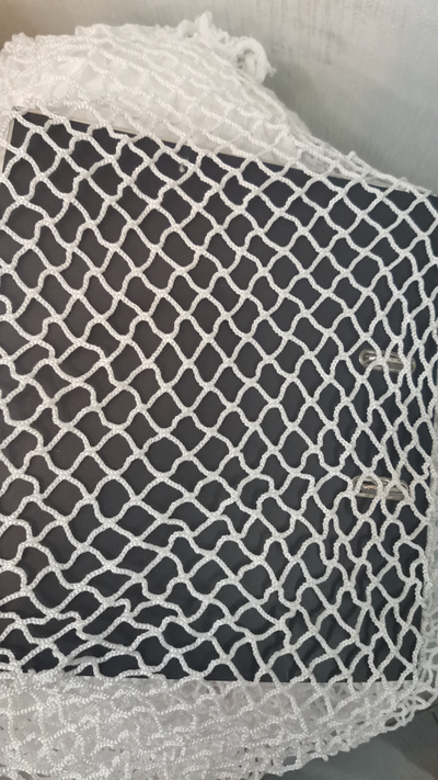 Сетка заградительная, яч. 20×20мм, Ø 2,8 мм, цвет белый, безузловая 5,8х3,5 м.