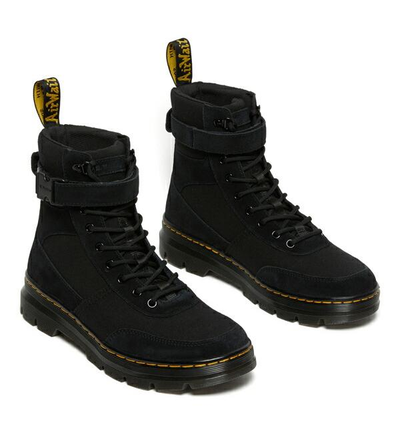 Dr. Martens 1460 Combs Tech Canvas And Hi Suede
