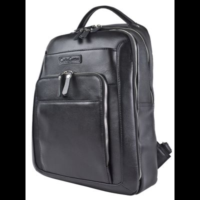 Кожаный рюкзак Monfestino black (арт. 3034-01)