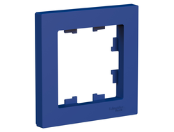 Рамка 1-пост, аквамарин, серия AtlasDesign