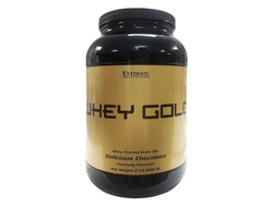 (Ultimate Nutrition) Whey Gold - (908 гр) - (шоколад)