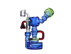 Бонг Bubbler Oil Blue