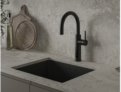 Система мгновенного кипячения воды с газацией и охлаждением 5в1 AQUAHOT ASPEN BM (матовый черный)