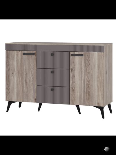 Кассандра КМ-12 комод Дуб Смоки MF-14