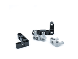 !АНАЛОГ! AN_LFTRM1 Комплект 2477 Liftarm, Modified Perpendicular Holes Bent Thick L-Shape 3 x 5 BLACK + 2393 Pin Connector Perpendicular 3L with 2 Pins LBG  4 шт (АНАЛОГ), n/a / 4 шт.