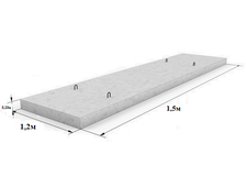 Плита теплотрассы 6-8