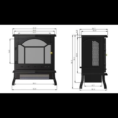 Электрокамин Jazz BL 18 (мини-камин, электропечь)