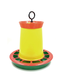 Кормушка для птиц бункерная с квадратными отверстиями / 10кг