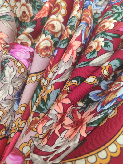 Павловопосадский платок Цыганка Аза 362-6