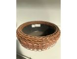 Кашпо из ротанга