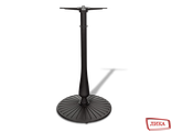 НОЖКА СТОЛА ЧУГУННАЯ КРУГЛАЯ ДЛЯ КАФЕ, ВЫСОТА 110 СМ, ЦВЕТА ЧЕРНЫЙ, АРТИКУЛ 3100H БАРНОЕ