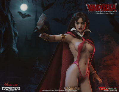 Вампирелла - Коллекционная фигурка 1/12 (PL2019-130) - Vampirella 1/12 Scale Action Figure - TBLeague