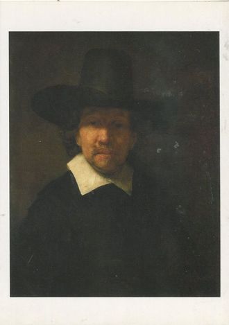 Эрмитаж. Рембрандт. Портрет поэта Иеримиаса де Деккера