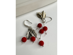 Серьги "Летнее настроение", разные виды