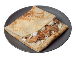 блин с куриной грудкой