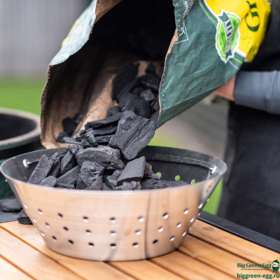 Big Green Egg чаша для угля MX стальная, 122650