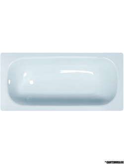 Ванна стальная DONNA VANNA Летний небесный 1.5м 1.7м с ножками