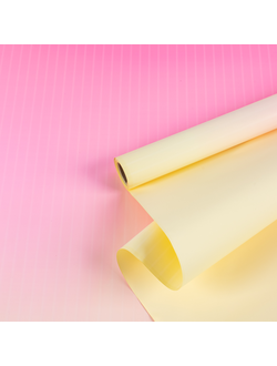 Пленка матовая "Gradient Matt" 58см*10м Розовый / Кремовый ПР34/1