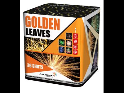 Батарея салютов GOLDEN LEAVES GWM6360 MAXSEM | Neva-Salut.com