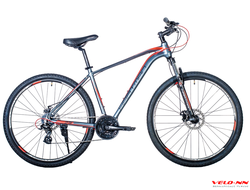 Велосипед Hartman Neo Pro Disc 29" (2021) серый/красный