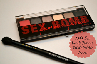 Палитра теней 6 цветов NYX The Sex Bomb Palette