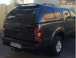 Кунг SJS Canopy на Toyota Hilux 2010-2011-2012-2013-2014-2015 последние кунги по очень выгодной цене