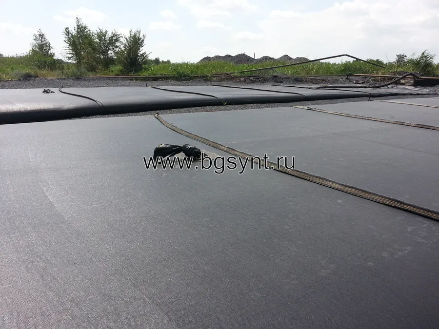 Обезвоживание угольного шлама в геотубах МИАТУБА