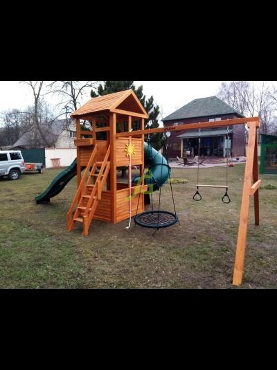 Детская площадка IgraGrad Клубный домик с трубой