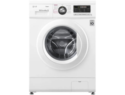 Стиральная машина LG F1296NDS0 60x44x85 см :A фронт. макс.:6кг белый 1200 об/мин, пар